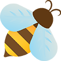 Guepe Eclair accueil abeille