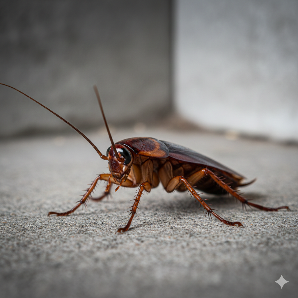 Dangers des blattes et cafards