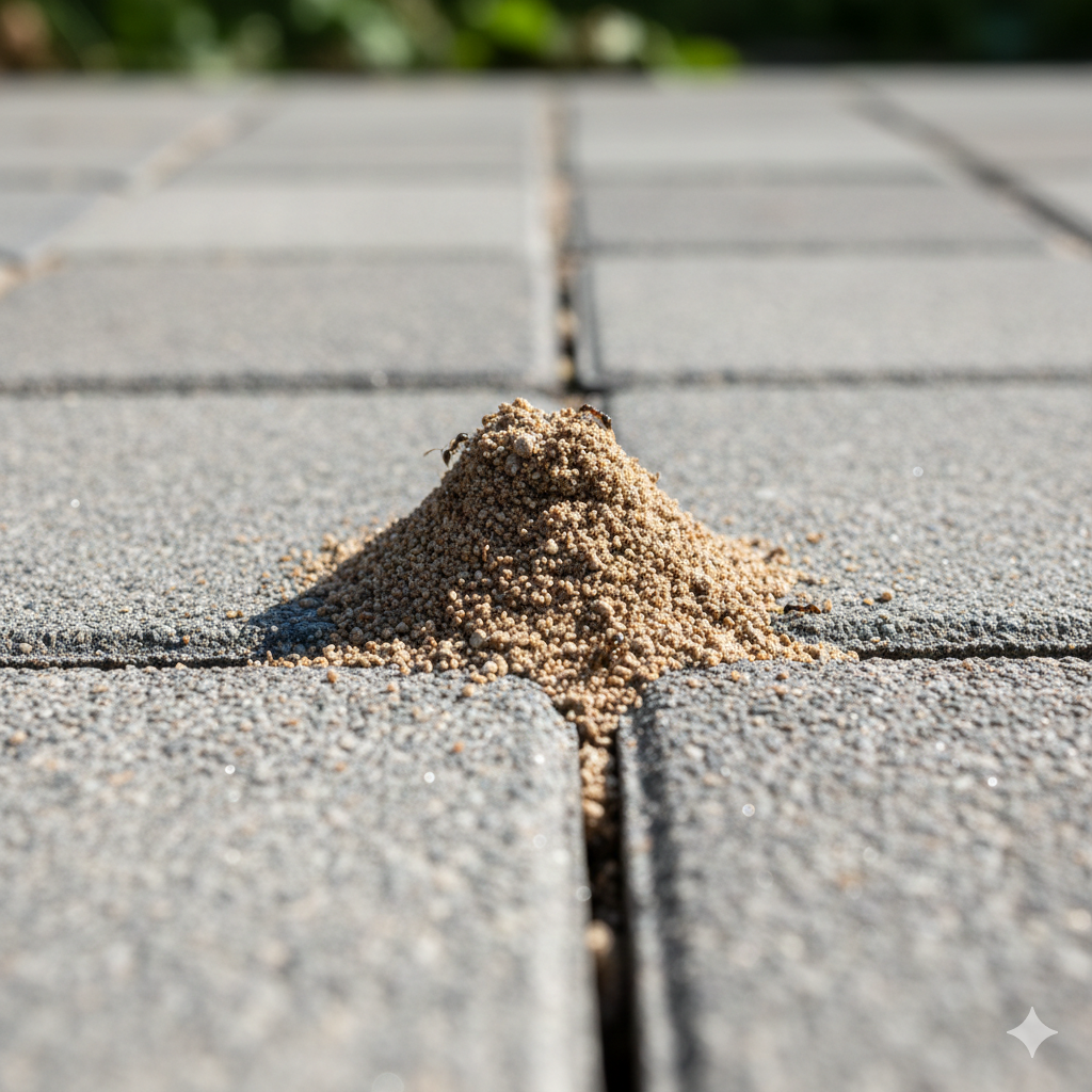 Signes d'infestation de fourmis