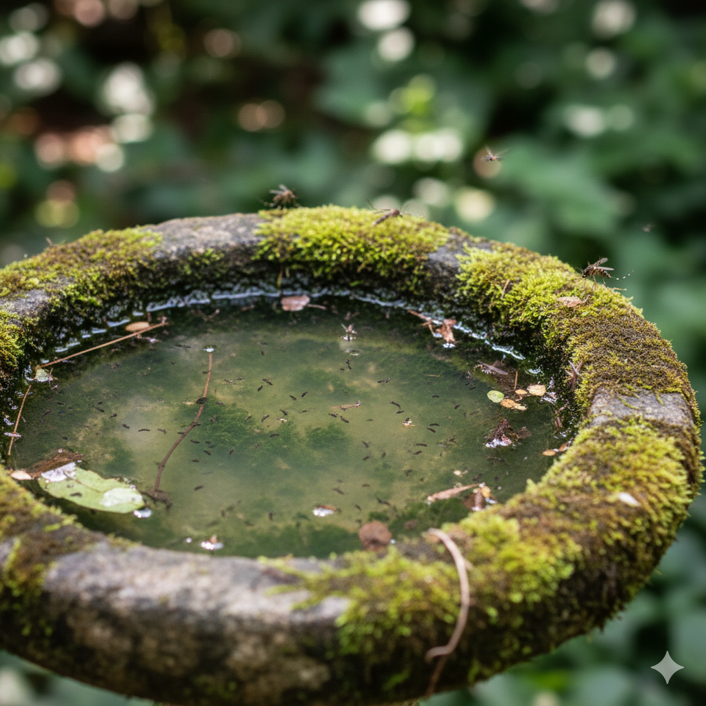Signes de prolifération de moustiques